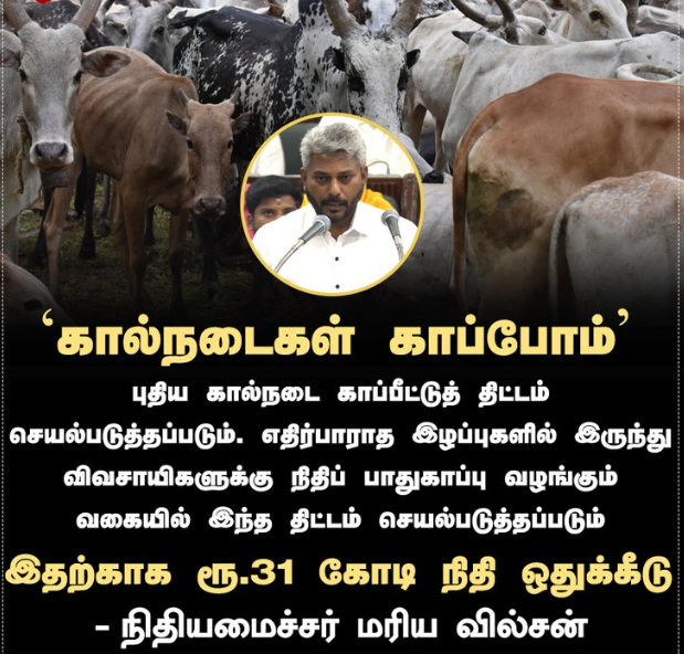 புதிய கால்நடை காப்பீட்டுத் திட்டம்
