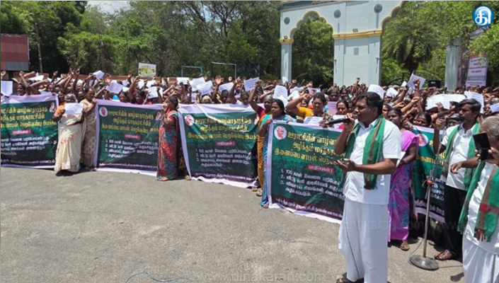 திருவண்ணாமலையில் மாநகராட்சி இணைப்பிற்கு எதிர்ப்பு: 