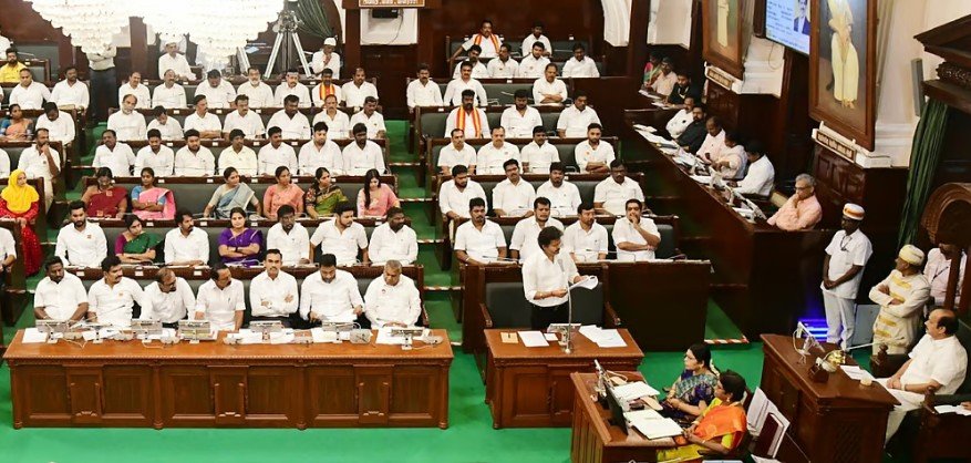 தொகுதி மறுவரையறைக்கு எதிரான தீர்மானம் தமிழக சட்டப்பேரவையில் நிறைவேற்றம்