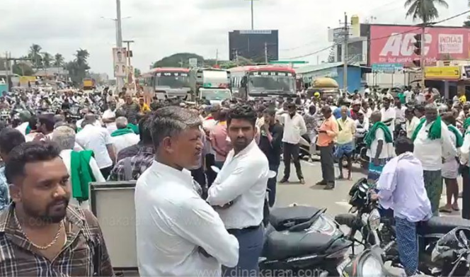மேகதாது அணை கட்ட வேண்டும் என வலியுறுத்தி கர்நாடகாவில் இன்று ஒருநாள் கன்னட அமைப்புகள் பந்த் அறிவிப்பு