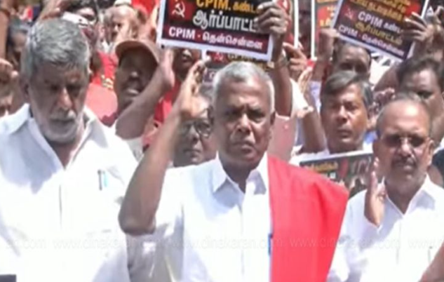 தவெக அரசுக்கு நாங்கள் வேண்டுமா? அதிகாரிகள் வேண்டுமா? என பெ.சண்முகம் கேள்வி