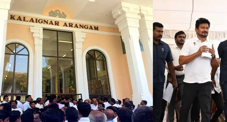 தொடங்கியது திமுக அவசர செயற்குழு: கட்சி கட்டமைப்பை மறுசீரமைக்க திட்டம்?