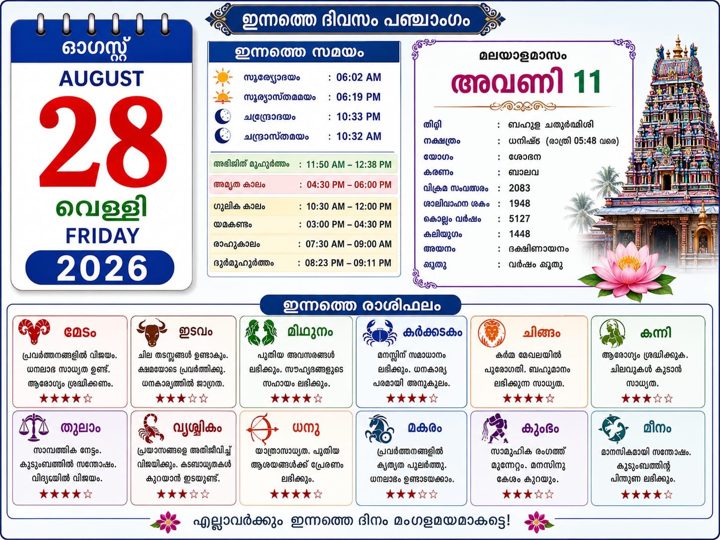 Today calender